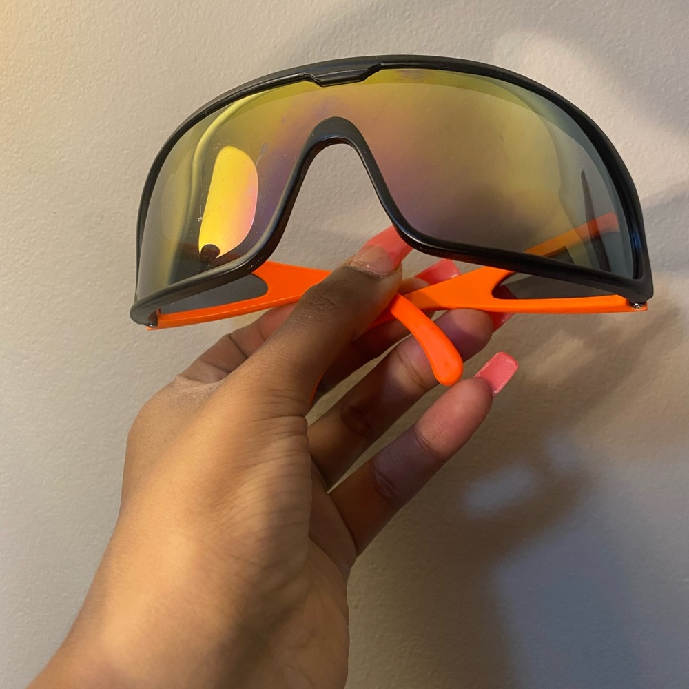 y2k biker shades